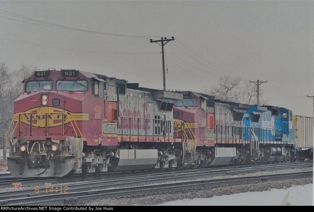 BNSF 631 West